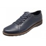 Pantofi barbati Casual Sport din piele naturala Bleumarin ASEBL